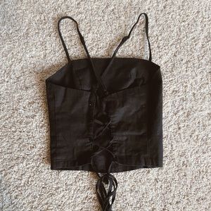 UO Crisscross Back Top